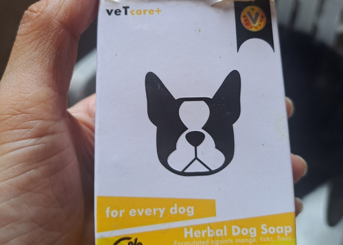 Vet core soap for dogs